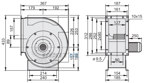 Rosenberg ERND 200-2 S - описание, технические характеристики, графики